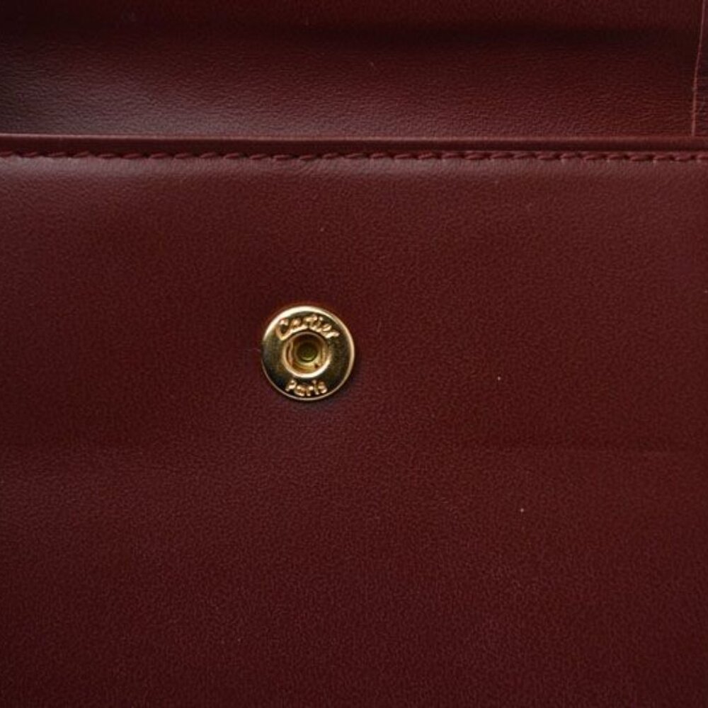Cartier Folding Wallet Bifold Wallet Vintage Must de - Picture 11 of 14